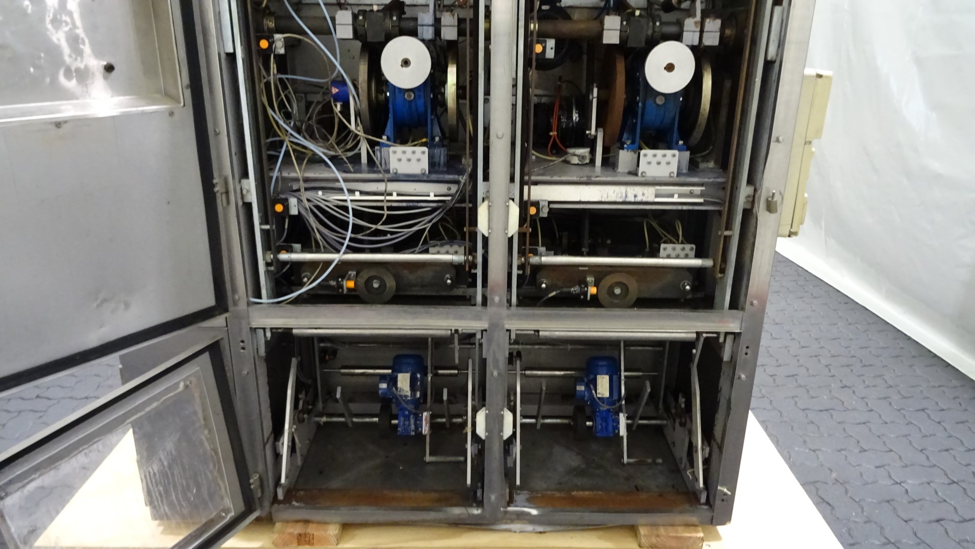 Used Incomplete Automatic Double Head Vertical Form / Fill / Seal Machine (Vertical FFS) - Thimonnier M 3200