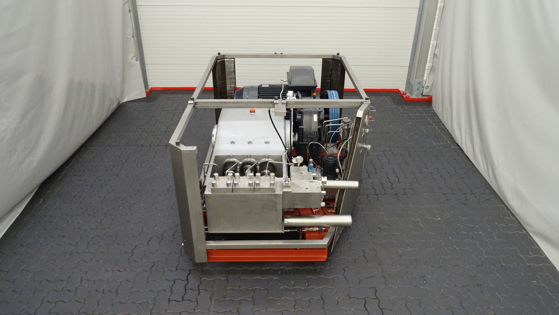 Used High Pressure Homogeniser Tetra Pak TAM30A/200BAR Aseptic