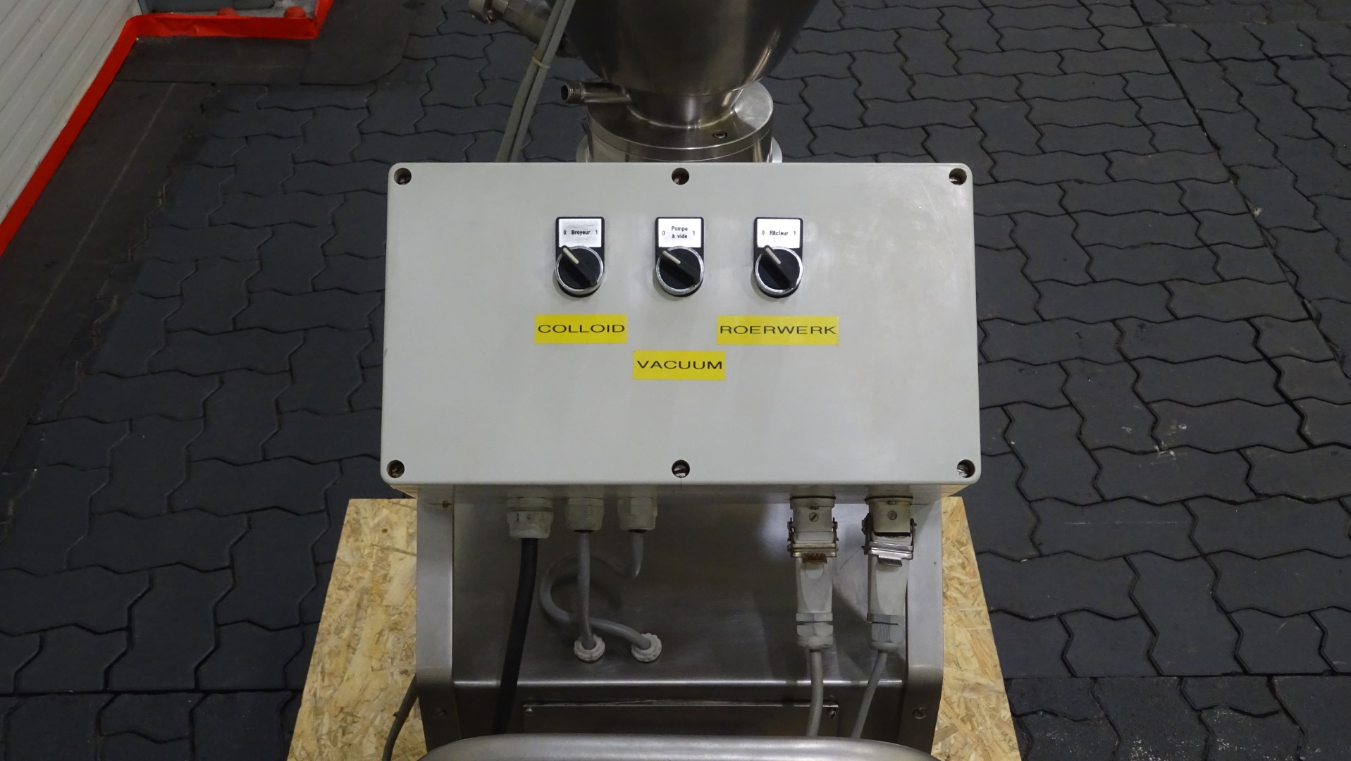 Used Toothed Colloid Mill - Fryma MZM / VK-7