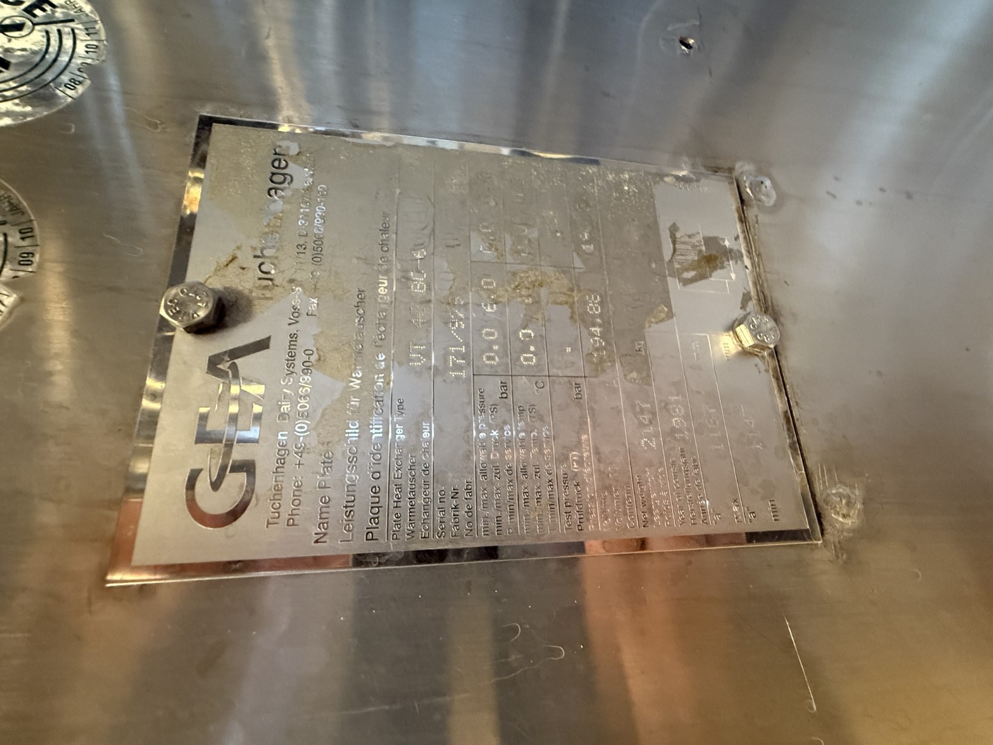 Used Complete Pasteurisation line - 12.000 liter per hour - GEA Ahlborn / Westfalia / HST