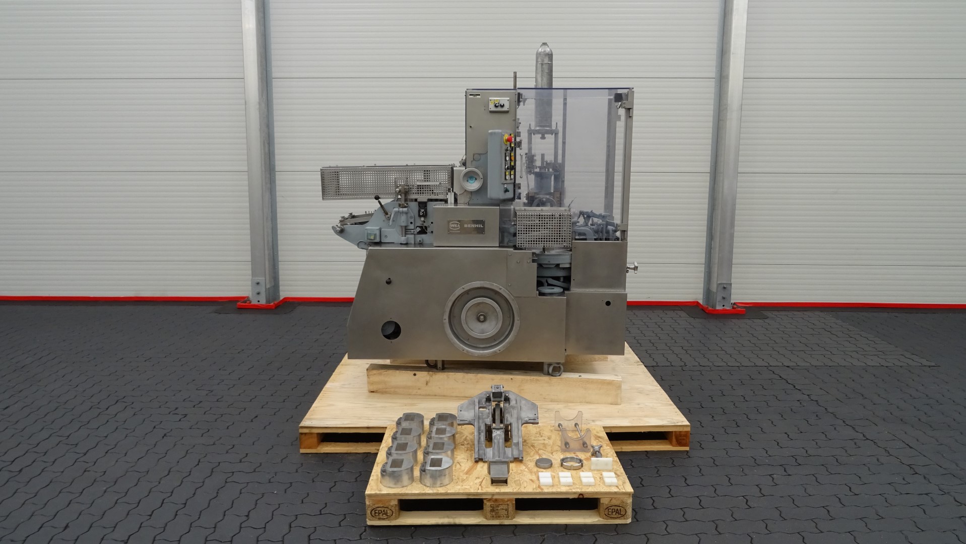 Used Filling and wrapping machine for butter - Benhil Multipack 8380