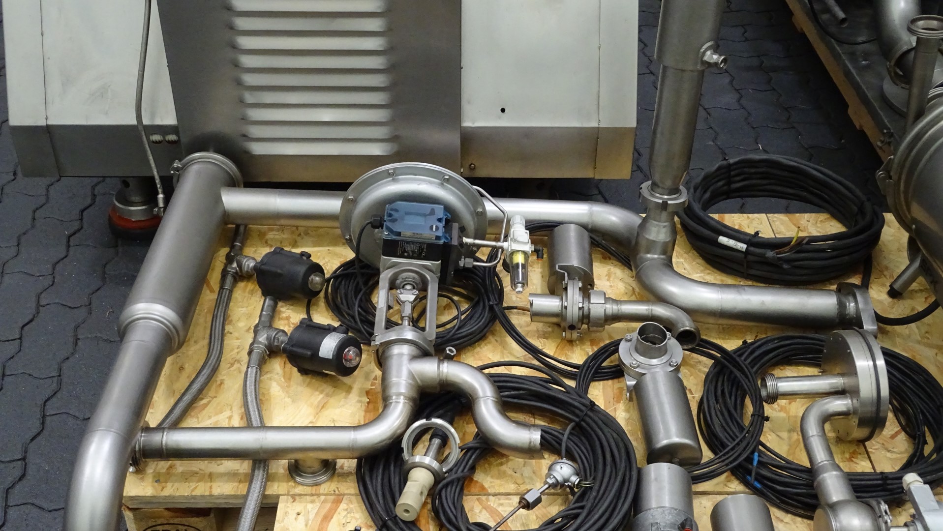 Used Direct steam injection (DSI) UHT with aseptic homogeniser - APV DSI + APV Gaulin MC 45-5TPSX