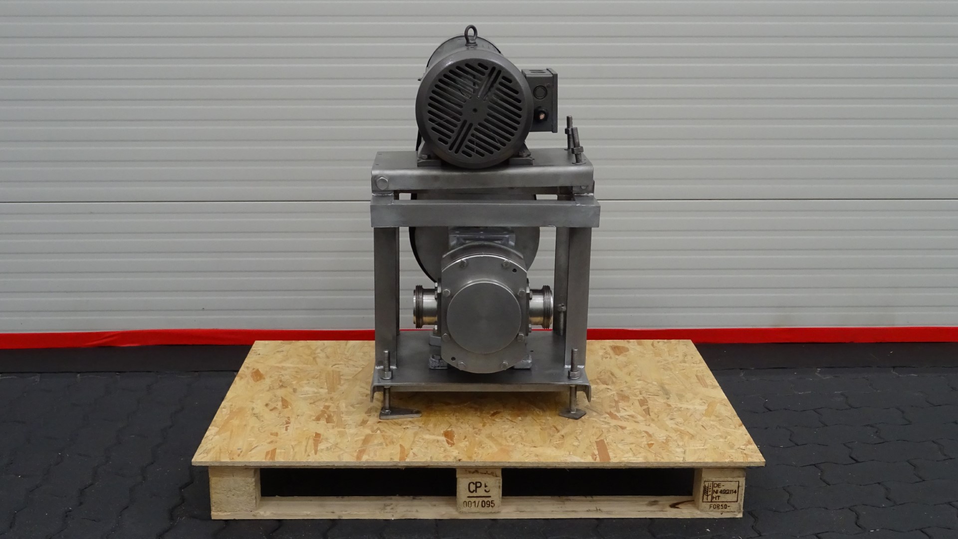 Used Rotary positive displacement pump / Lobe pump - ITT Jabsco Pureflo Lobe 24250-4310