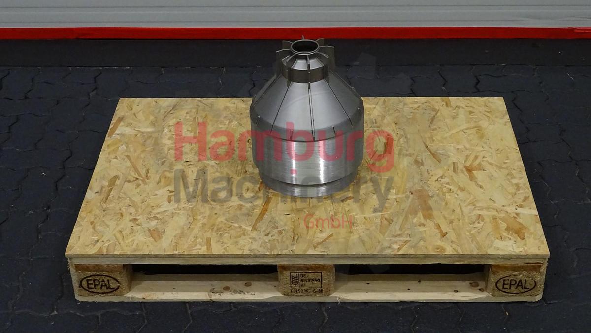 Used Disc stack with distributor and 145x Discs - Tetra Pak A 610 HGD-14C Butteroil Separator