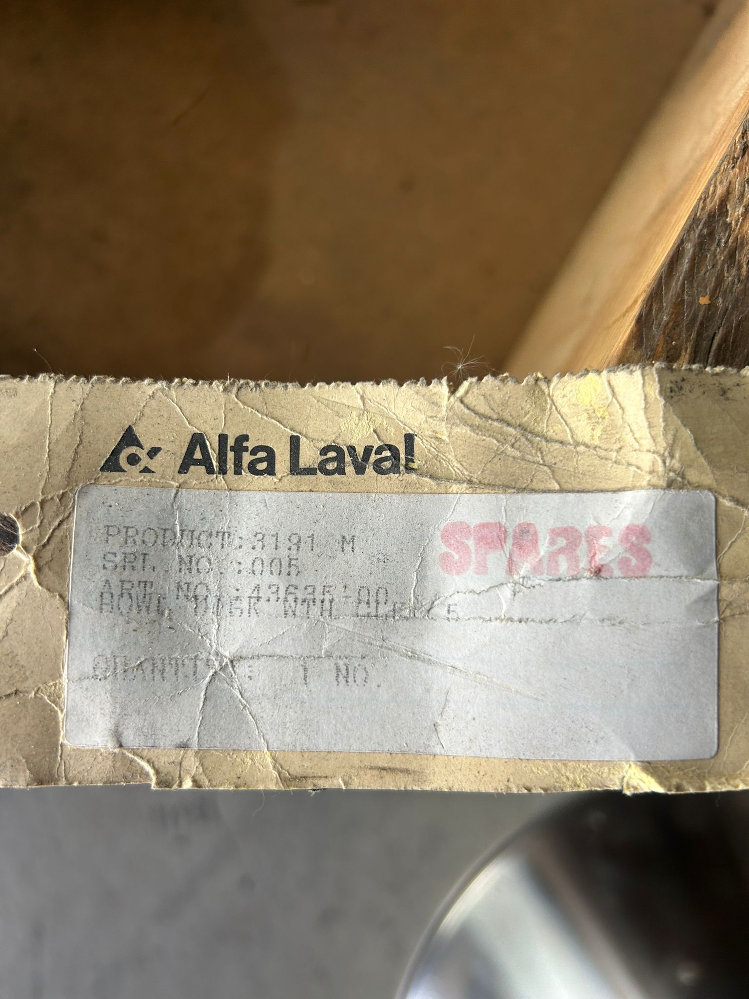 Used 400x Discs Alfa Laval 3191 M