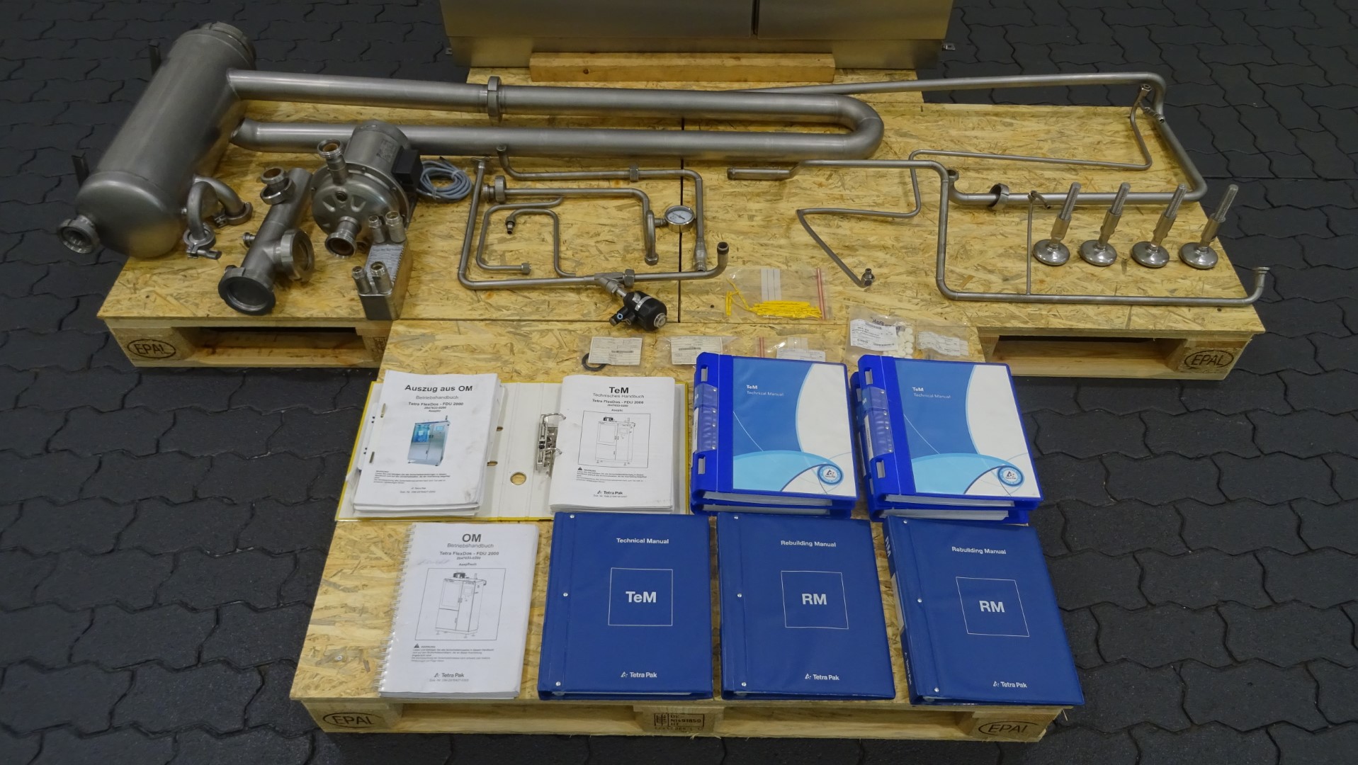 Used Aseptic inline dosing machine Tetra Pak Tetra FlexDos FDU 2000 Aseptic