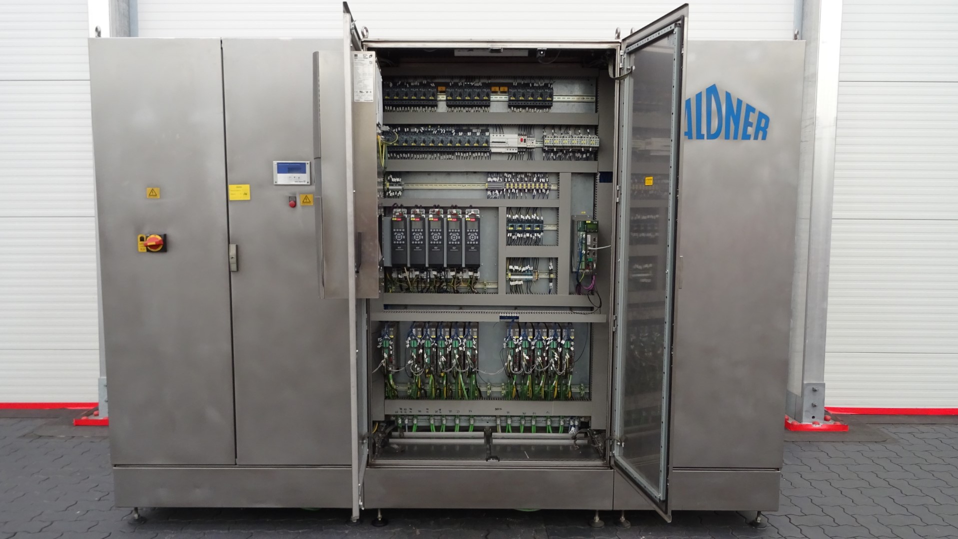 Used Aseptic cup filling, sealing and snap cap machine - Waldner Dosomat 16.6AS