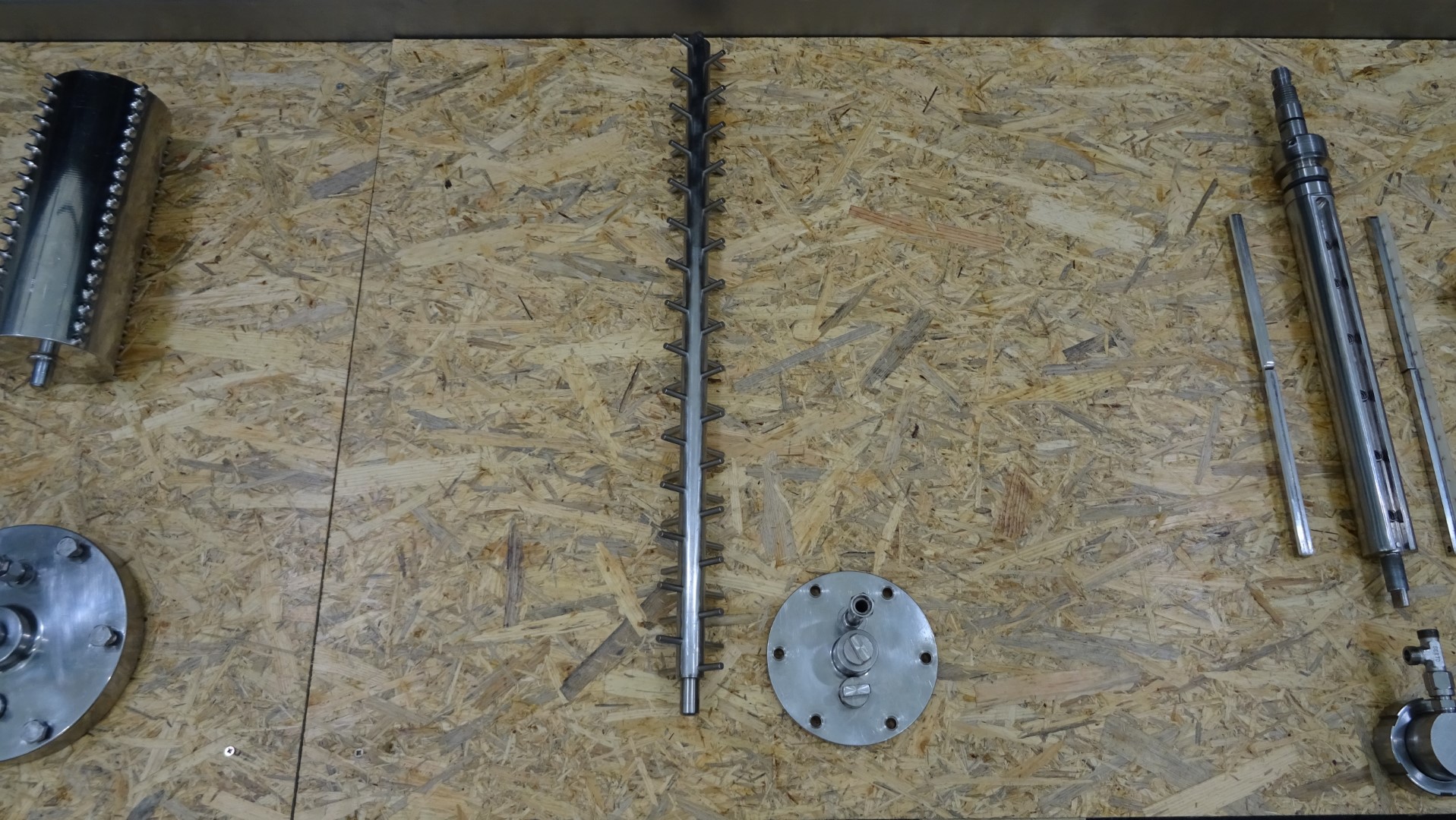 Used Margarine Pilot Plant - Gerstenberg & Agger HP Pump + Perfector 3x57 + Pin rotor + Inverter and Cooling Unit R22