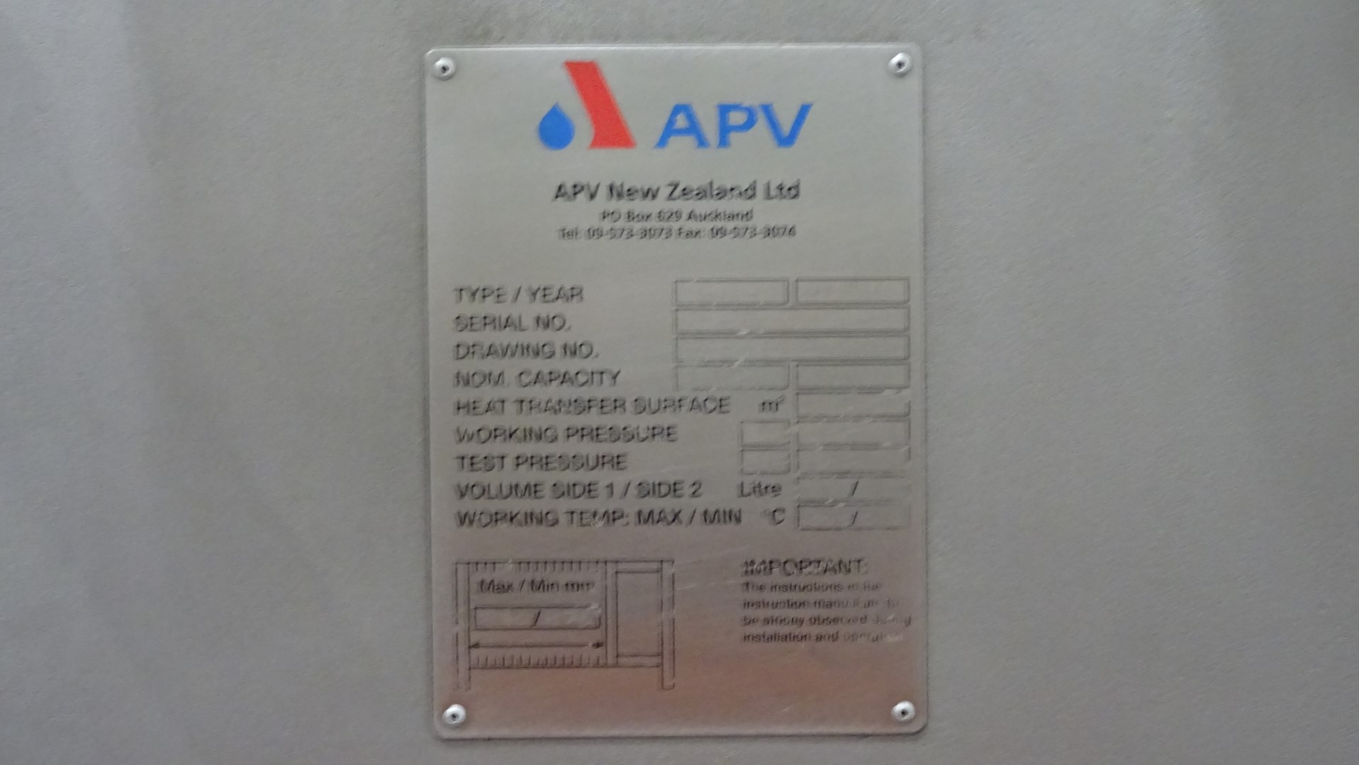 Used Pasteurization line 01 - 25.000 ltr/h - GEA Westfalia and APV