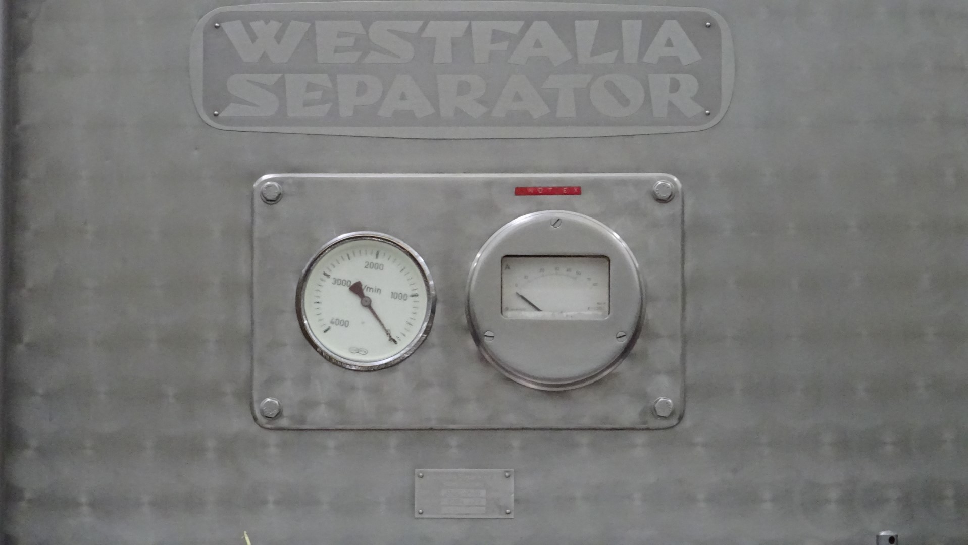 Used Continuous Butter Making Machine (CBM) Westfalia Separator AG BUC 1500 "Buttermatic"