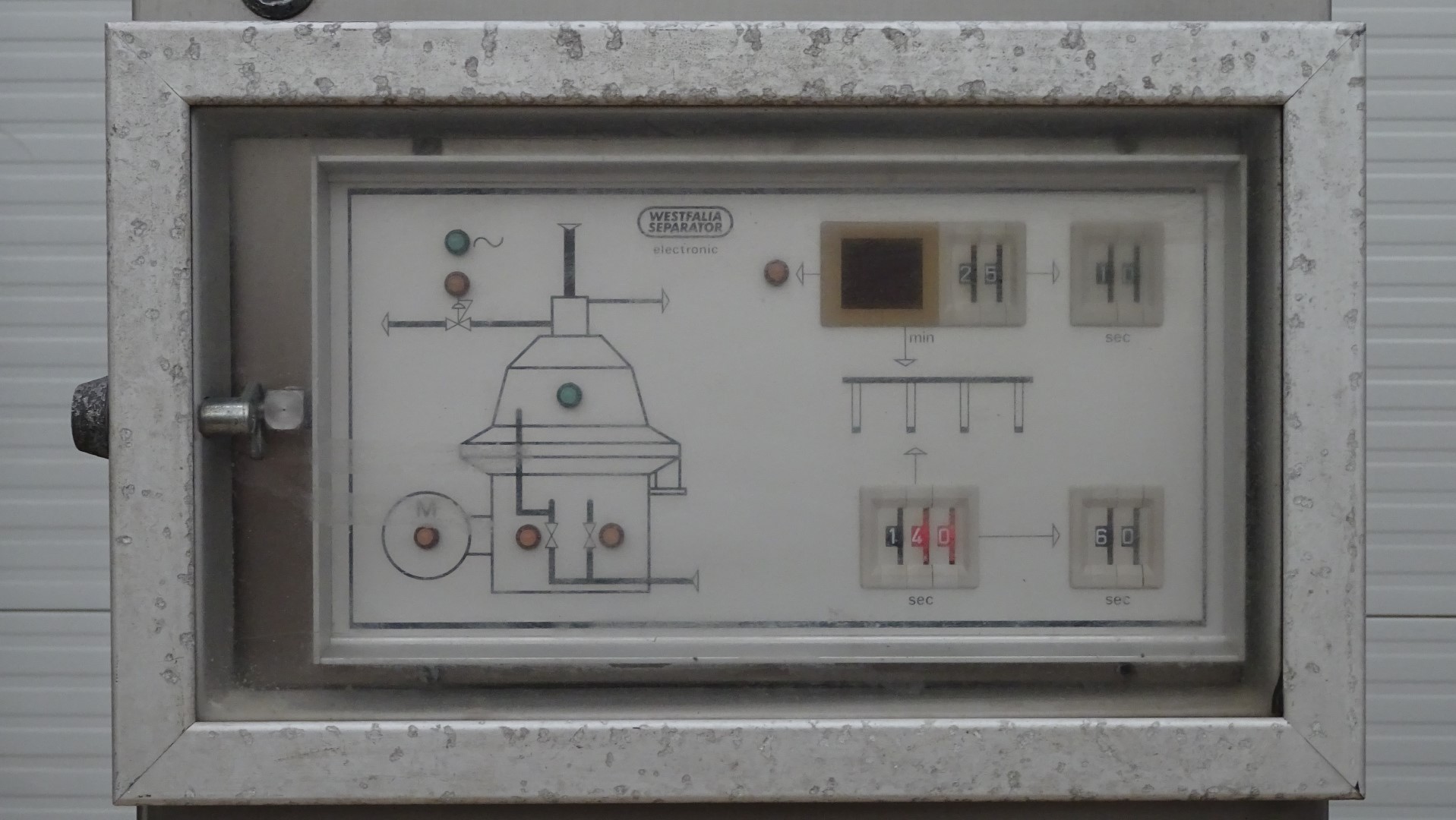 Used Cream Separator GEA Westfalia MSA 200-01-076
