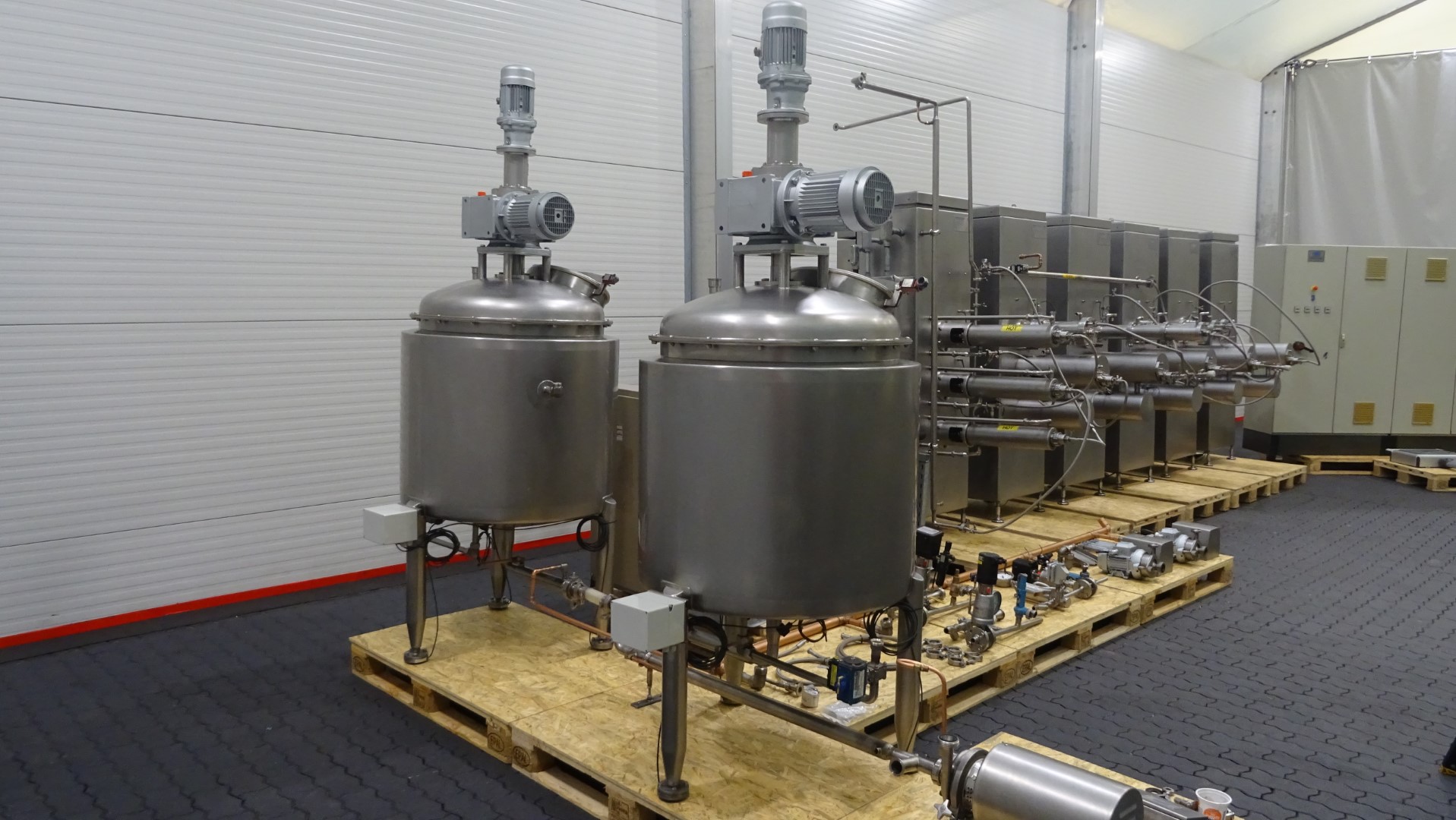 Used Complete Margarine Pilot Plant - Gerstenberg & Agger A/S Perfector 57