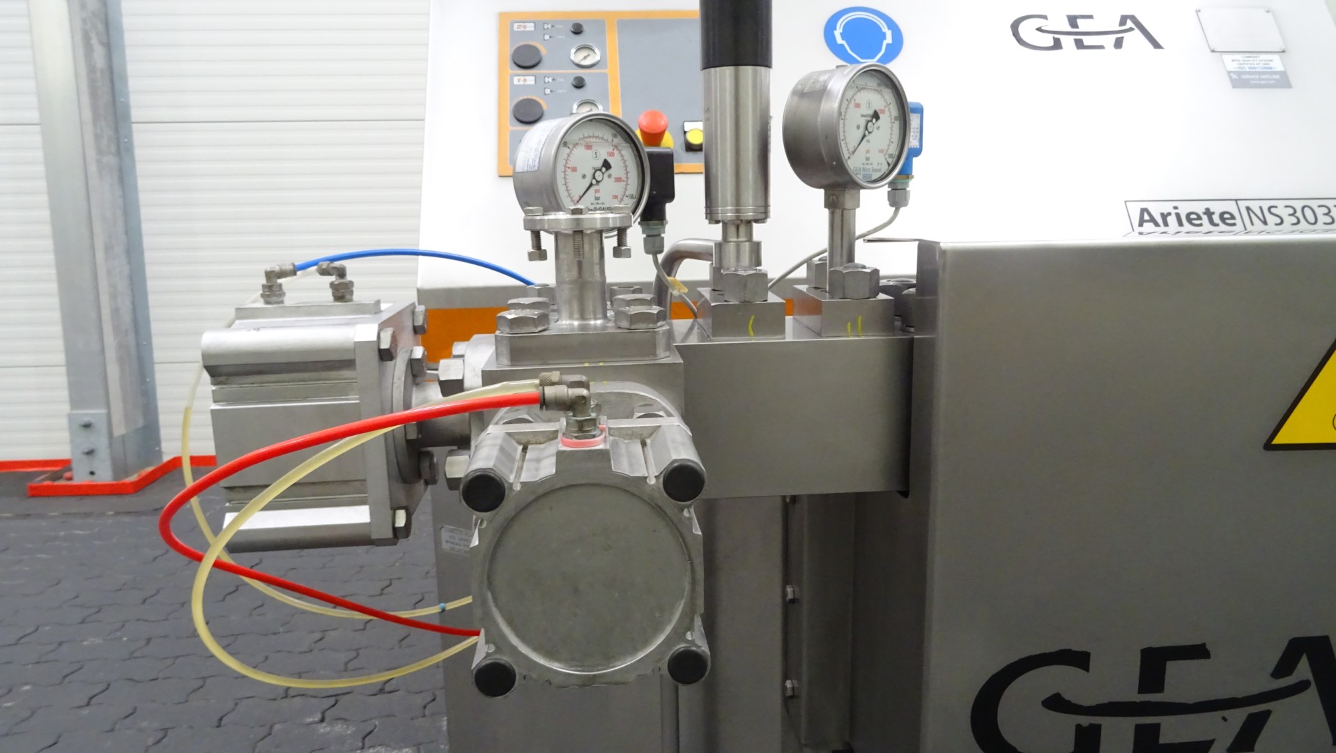 Used High Pressure Homogeniser GEA Niro Soavi NS3037H