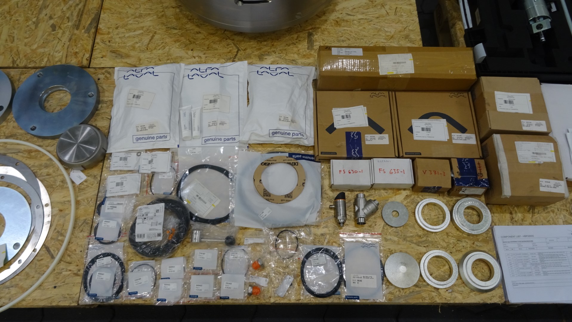 Used Year 2023 - Unused Separator for protein applications - Alfa Laval HBPX 6000