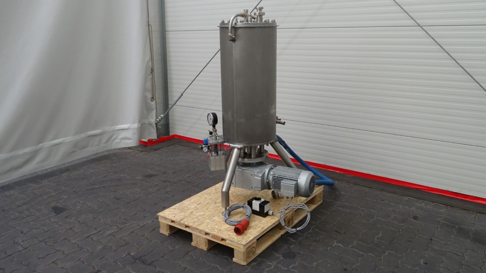 Used Scraped Surface Heat Exchanger (SSHE) - Tanis Food Tec (TFT) RotoTemp 1,5