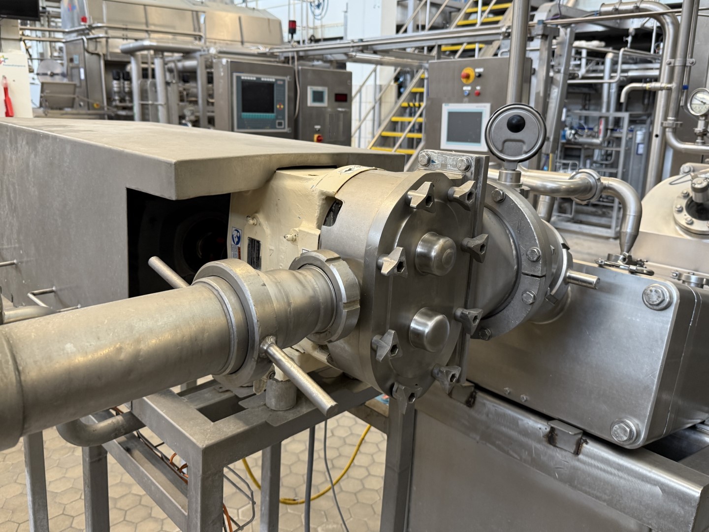 Used Continuous Butter Line with CBM, Silo and Bulk packer - GEA Westfalia BUD 6000 + Rothenburg + APV FMG