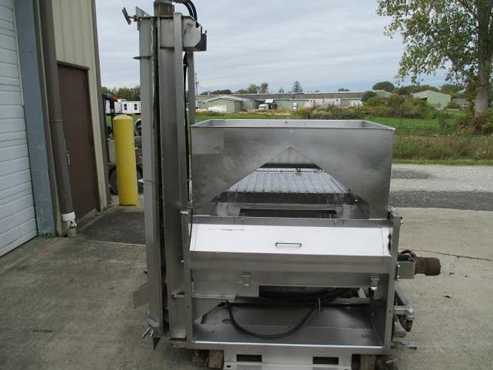 Used Stein E Series Breading Applicator, 34" wide Product Belt
