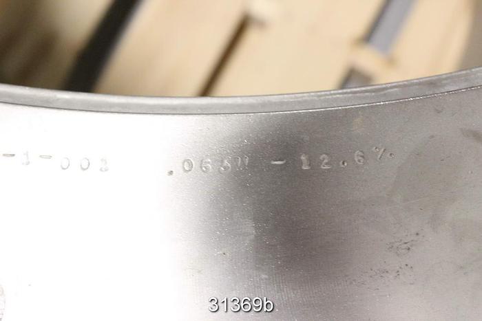 Unused Beloit MR32 Pressure Screen Basket #31369