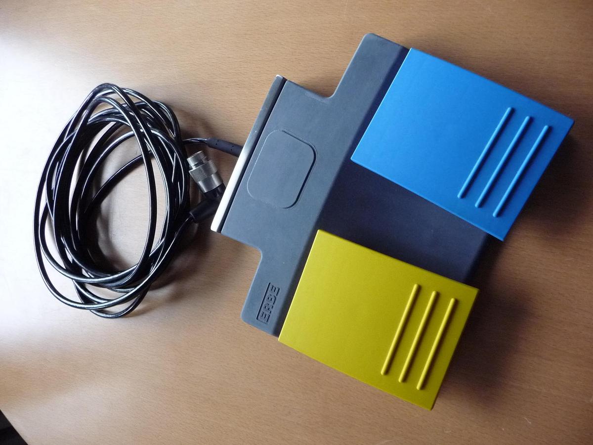 Erbe 20189-302 Zweipedal‐Fußschalter für VIO D/S, AP & IP X8 