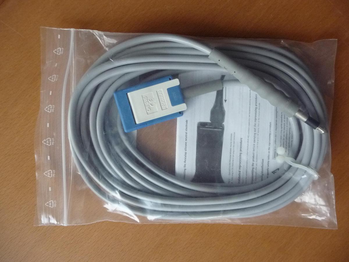 Aesculap GN 245,  Neutral-Elektroden-Kabel für Einmal Elektr. , 5,0 m