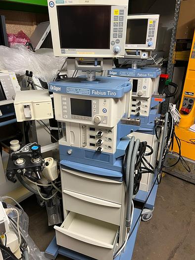 Gebraucht Dräger Fabius Tiro inkl. Monitoring