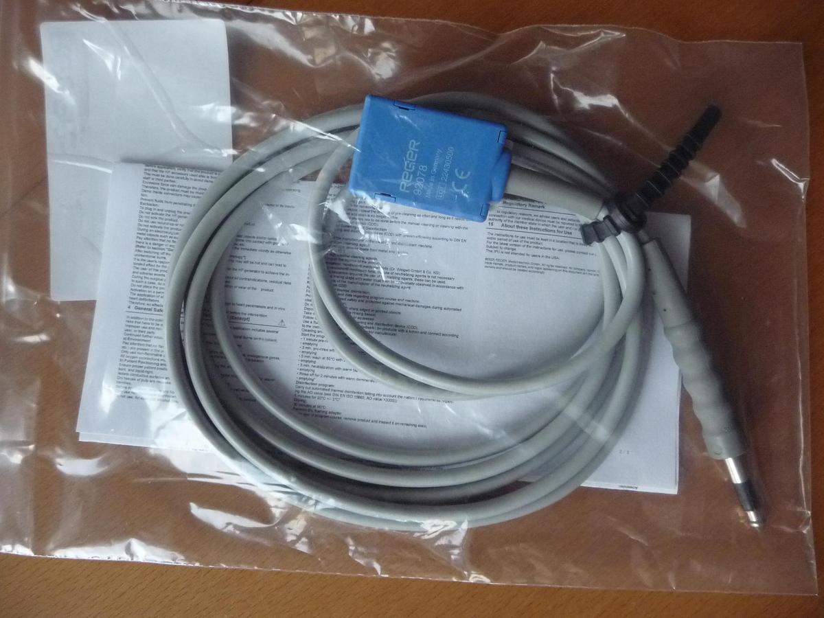 Neutral-Elektroden-Kabel für einweg-Elektroden, 3 m