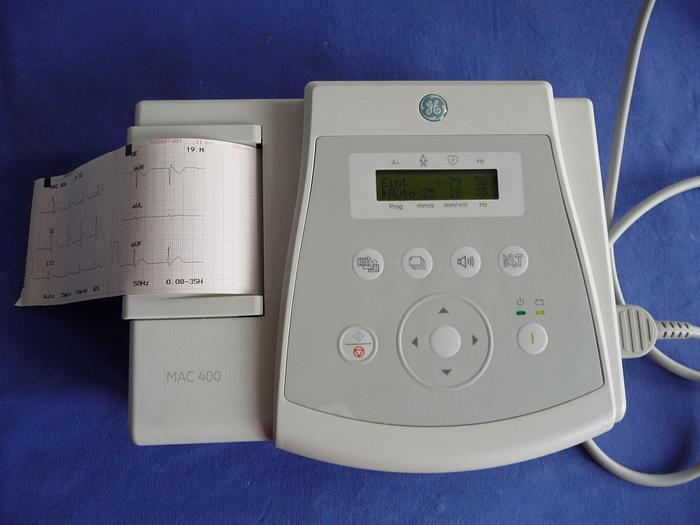 Gebraucht EKG GE MAC 400 mit Zubehör