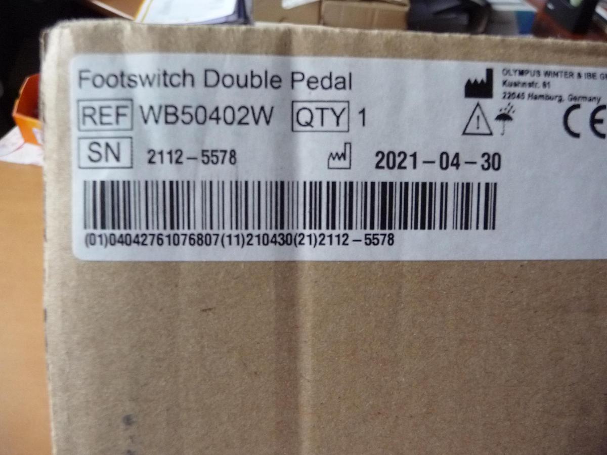 Gebraucht Olympus WB50402W double pedal footwich X8