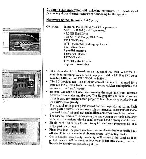 Used Holzma Profiline HPV 510