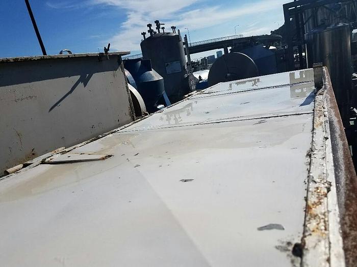 Used Mixer, Ribbon, 35 CF, C/st, 2 HP, #S740764