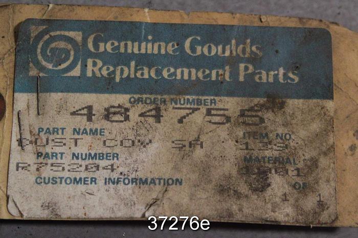 Unused Goulds 3405 M Pump Dust Cover, R75204 #37276