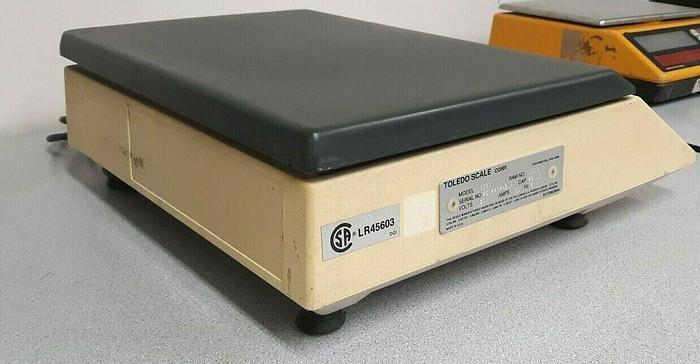 Used Toledo Precision Counting Scale # 3581 25 Lbs Capacity 110V