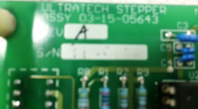 Used Ultratech Titan Spare Parts