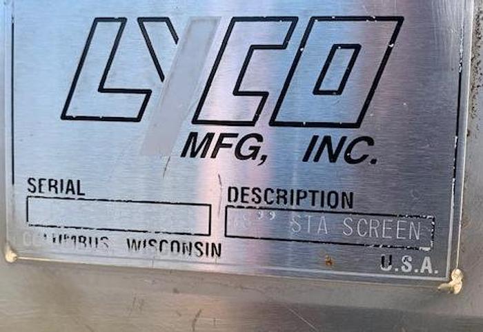 Used 48" Lyco Dewatering / Wastewater Screen