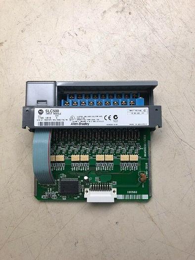 Used ALLEN BRADLEY 1746-IB16 SER C SLC 500 DC INPUT MODULE 1746IB16/C SLC500