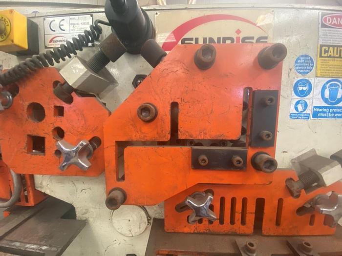 Used 2010 Sunrise IW-60H Hydraulic Ironworker/Steelworker/Metalworker