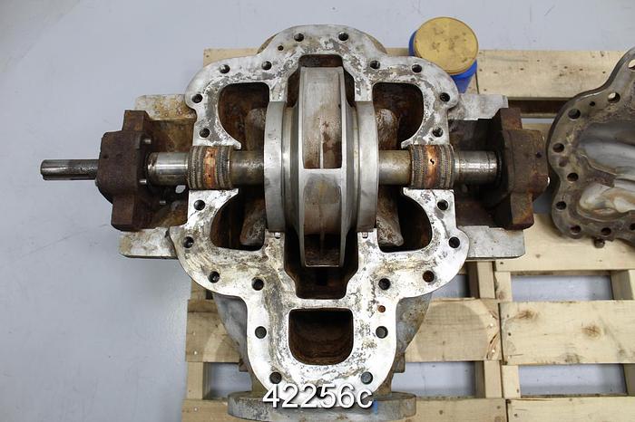 Used Goulds 3410 6x8x14 Split Case Pump, CFGM Casing #42256