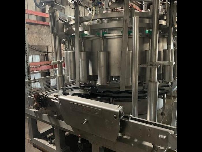 Used 2002 Zilli & Bellini 20 Valve Rotary Piston Filler