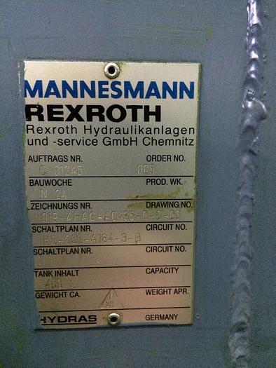 Gebraucht Hydraulikaggegat Mannesmann Rexroth