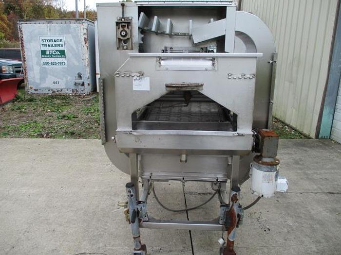 Used Breading Applicator, 24" wide, paddle return