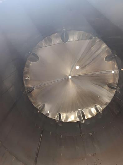 Used Tank, 7,500 Gallon, S/st, 10'2" x 14', On Stand, #S744296