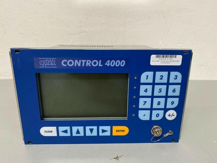 Used Optek Control 4000 C4222-EX FM-D Photometric Analyzer Converter 115/230V