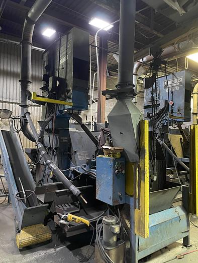 Used JET WHEEL BLAST MULTI-TUMBLER