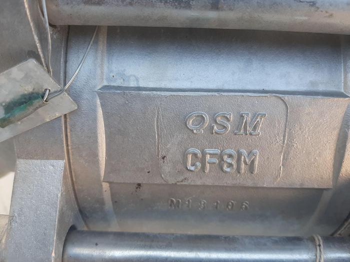 Used Valve, Ball, 3", Stainless Steel, Tru-Flo Actuator, Type MT41 #S744648