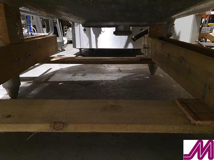 Used 2005 1,000 Litre Stainless Steel Batch Pasteuriser