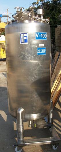 Used Tank, 125 Gallon, S/st, FV, 30 PSI, Fieldmeier, 24" x 52", #S741345