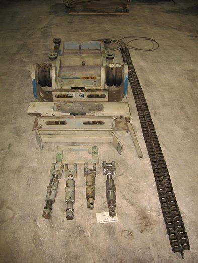 Used PAPER MACHINE FELT WIRE GUIDE ASSEMBLY STRETCHER
