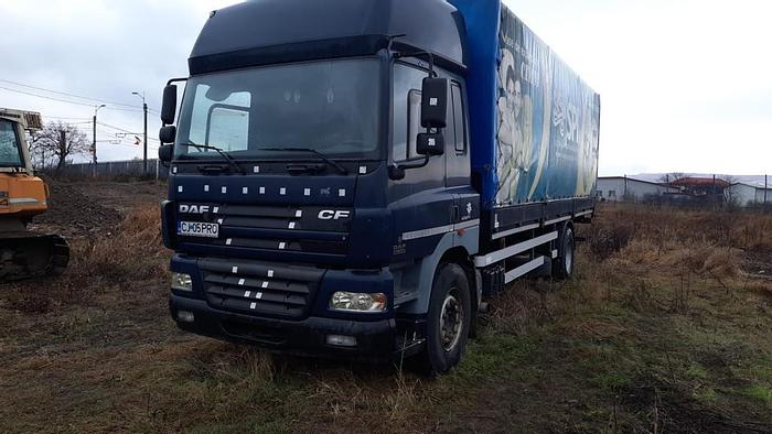 Gebruikt 2005 DAF 85 CF 340 tampoline 4x2 FULL STEEL MANUAL