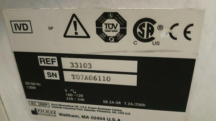 Used BioProfile® pHOx Cell Analysis System by Nova Biomedic Model 33103 Ships Free!!