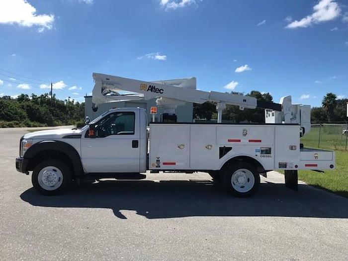 Used 2013 Ford F550 4x4 Altec AT37G 42ft Bucket Truck - C23697